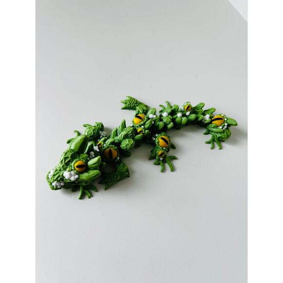 3D Printed Infested Dragon 8 inch - Picture 3 of 4